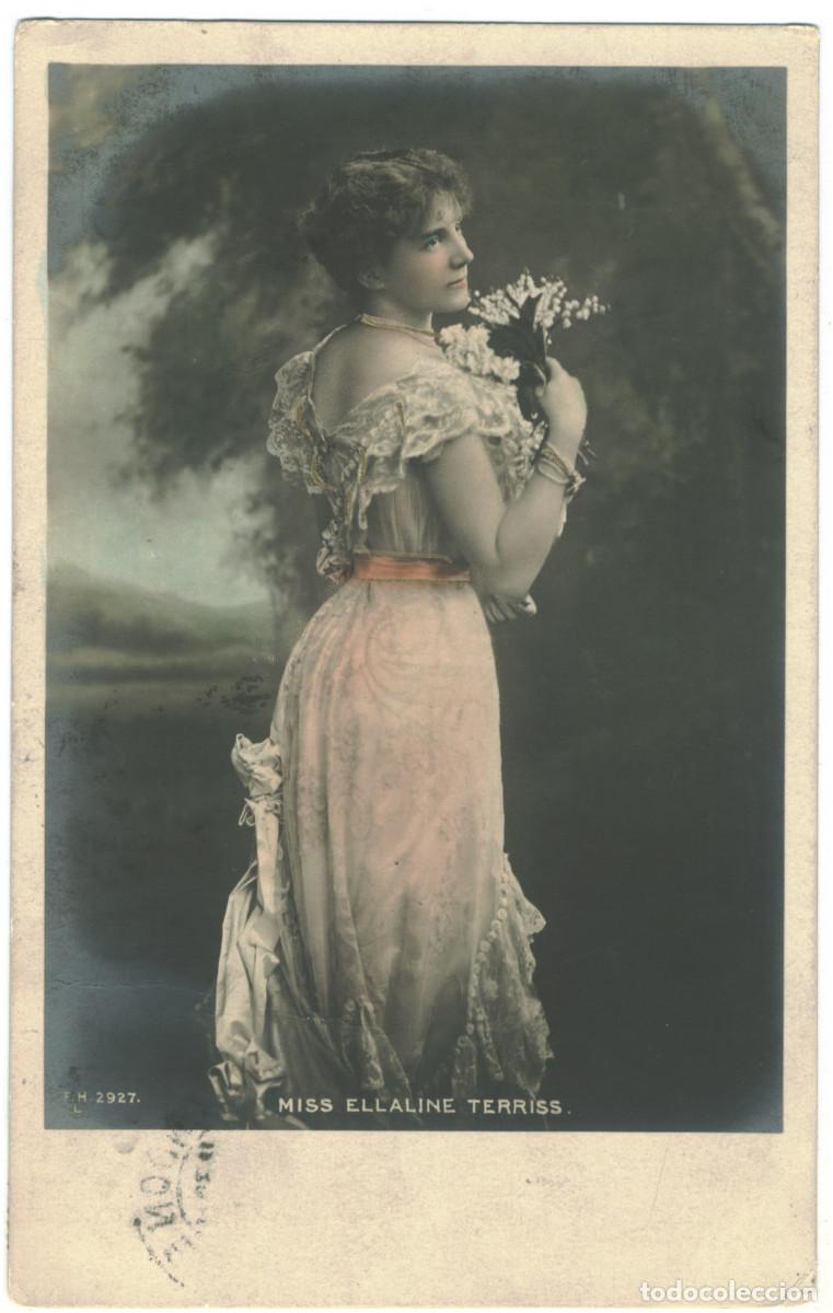 Postales: Actriz eduardiana TERRISS, Ellaline (Mrs. Seymour Hicks)_Hartmann; 2927