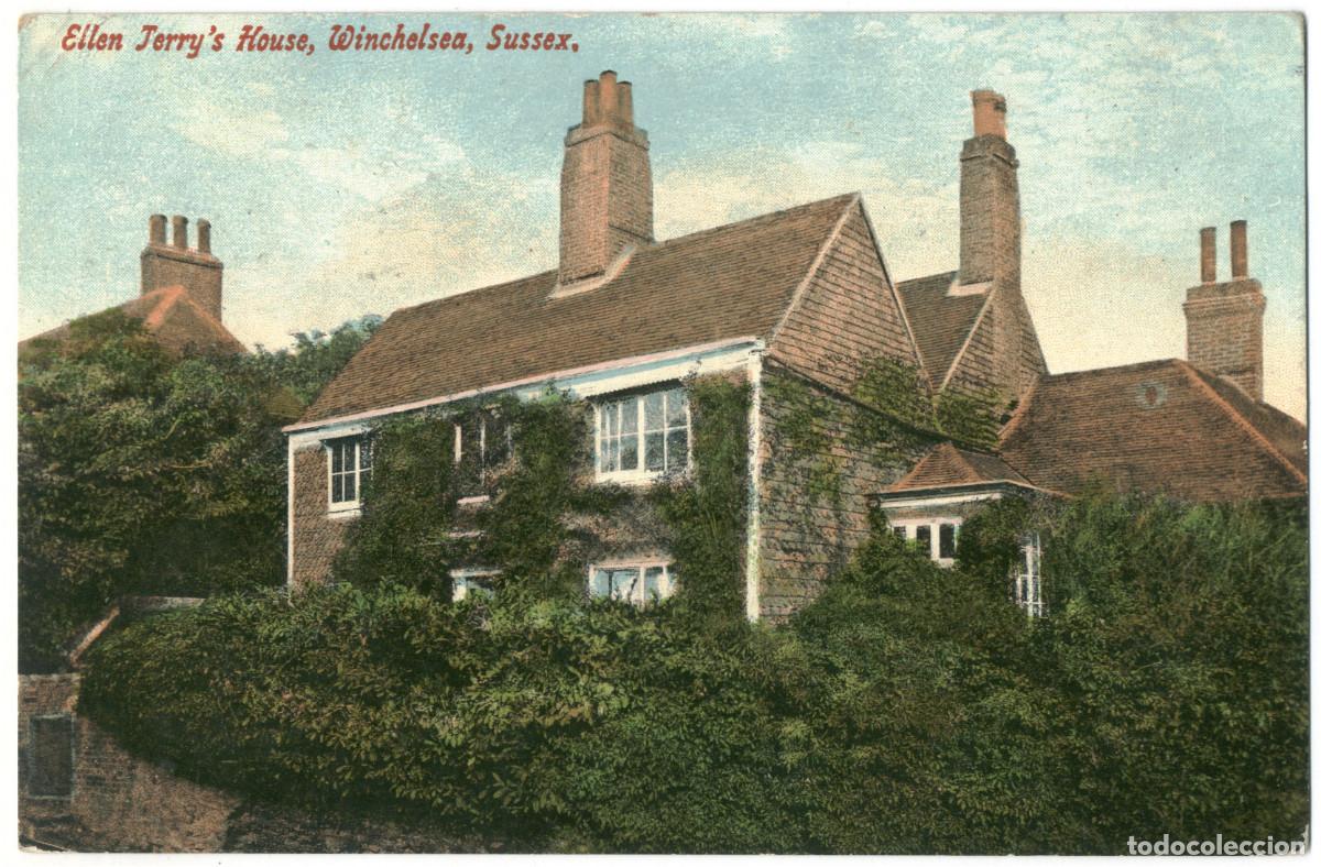 Postales: Actriz TERRY, Ellen_A. H. Homewood. Ellen Terry's House (Winchelsea,Sussex)