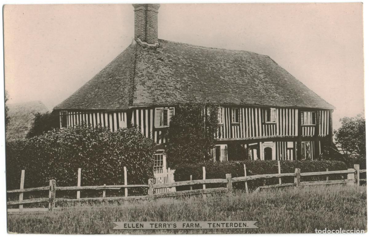 Postales: Actriz TERRY, Ellen_Morris. Ellen Terry Farm (Tenterden)