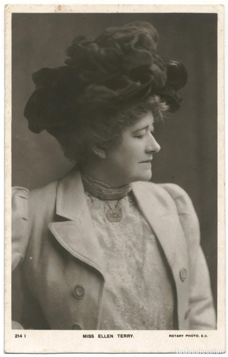 Postales: Serie 5 Postales Actriz TERRY, Ellen_Rotary. 214 E, I, O, S, V
