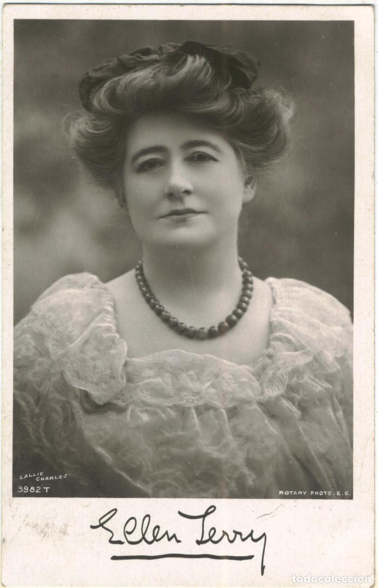 Postales: Actriz TERRY, Ellen_Rotary; 3982 T. Photo Lallie Charles. Editorial Sign