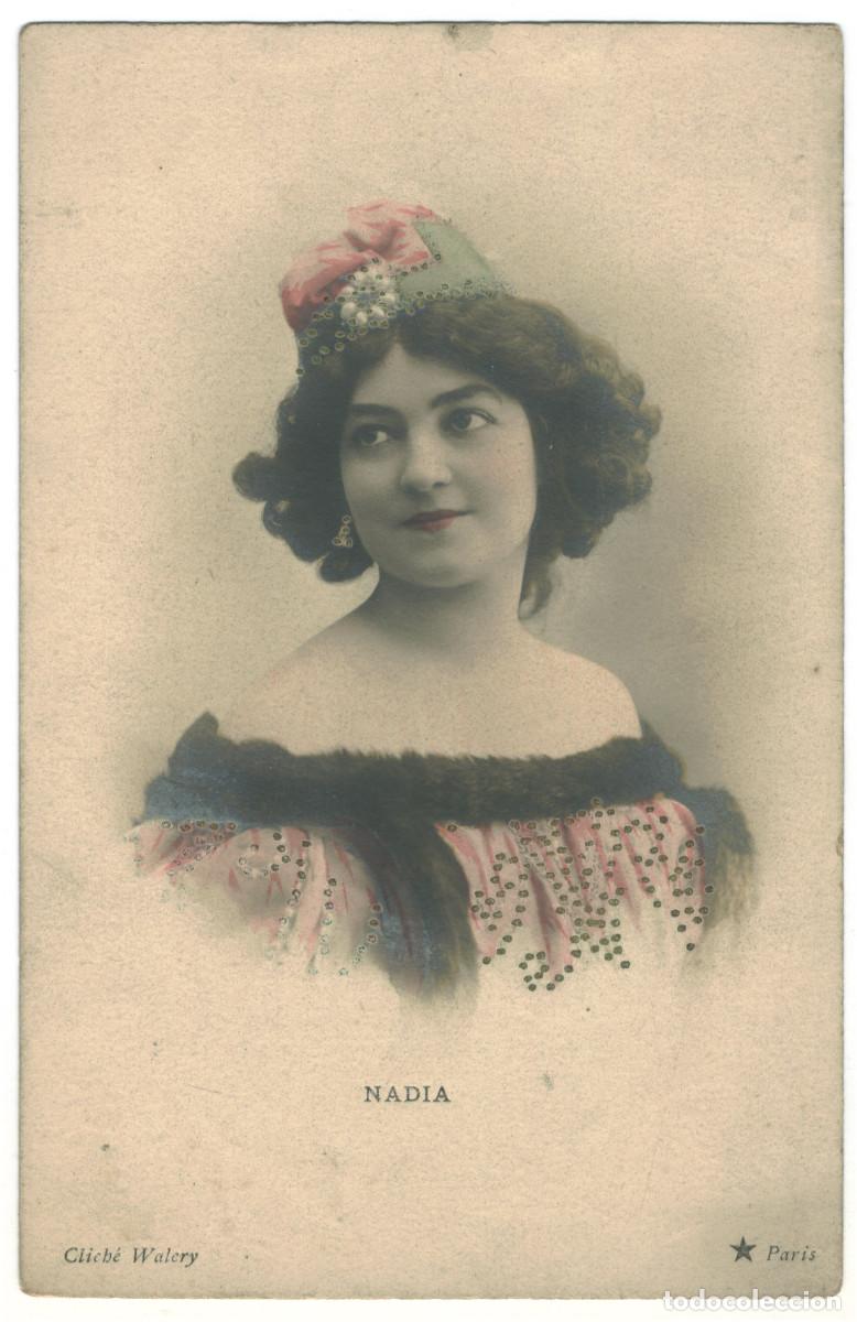 Postales: Actriz NADIA_&Eacute;toile. B. Photo Wal&eacute;ry