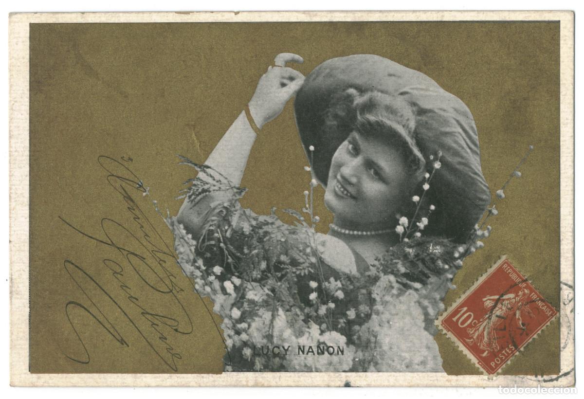 Postales: Actriz belle epoque NANON, Lucie_Sin datos. (&iacute;dem EP. XIII-4)