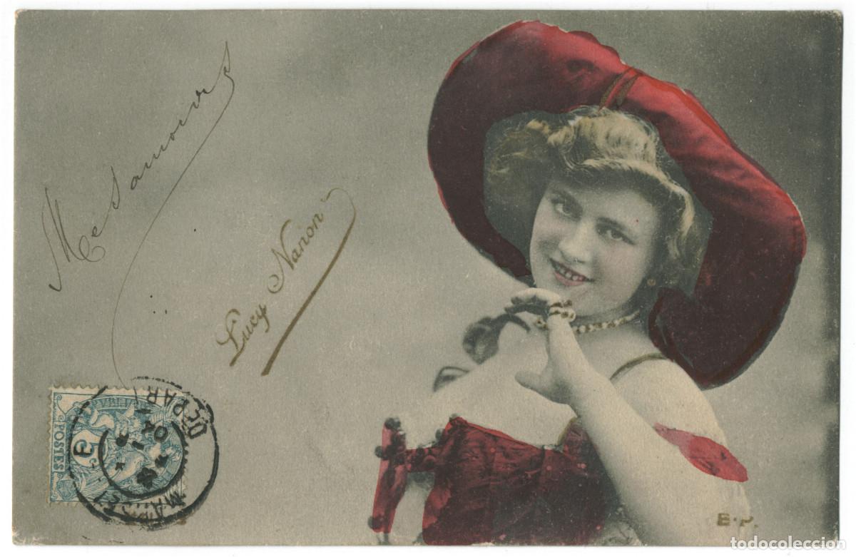 Postales: Actriz belle epoque NANON, Lucie_EP. XIII-3