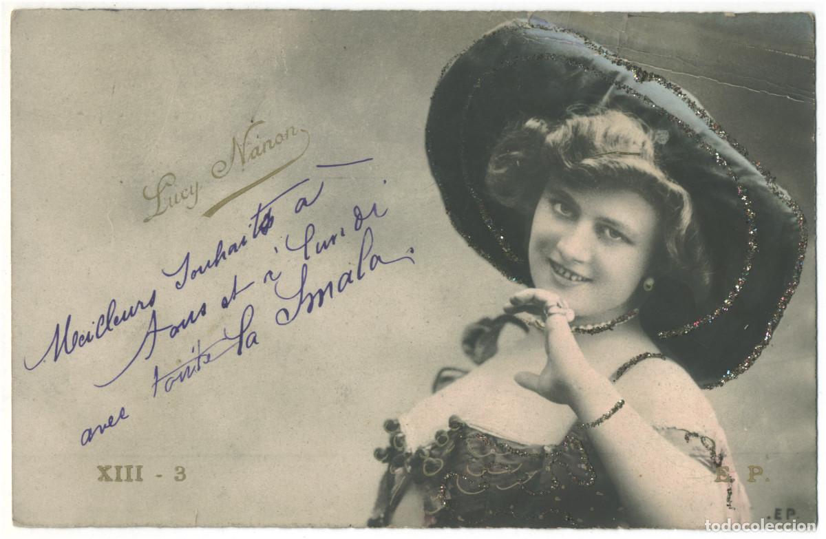 Postales: Actriz belle epoque NANON, Lucie_EP. XIII-3