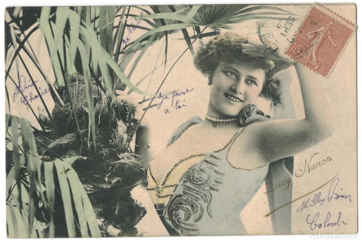 Postkarten: Actriz belle epoque NANON, Lucie_Sin datos. (&iacute;dem EP. XIII-5)