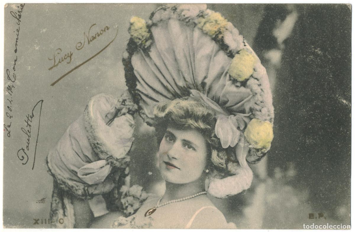 Postkarten: Actriz belle epoque NANON, Lucy_EP. XIII-0