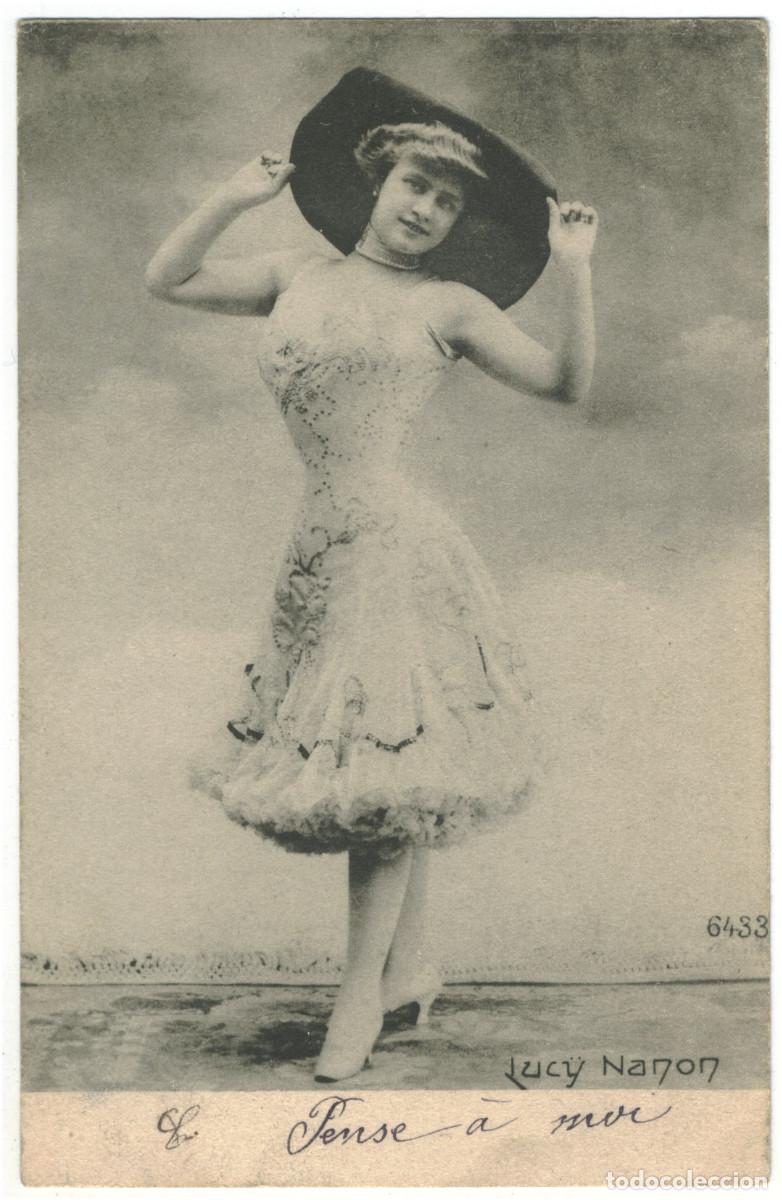 Postkarten: Actriz belle epoque NANON, Lucy_Sin datos. 6433