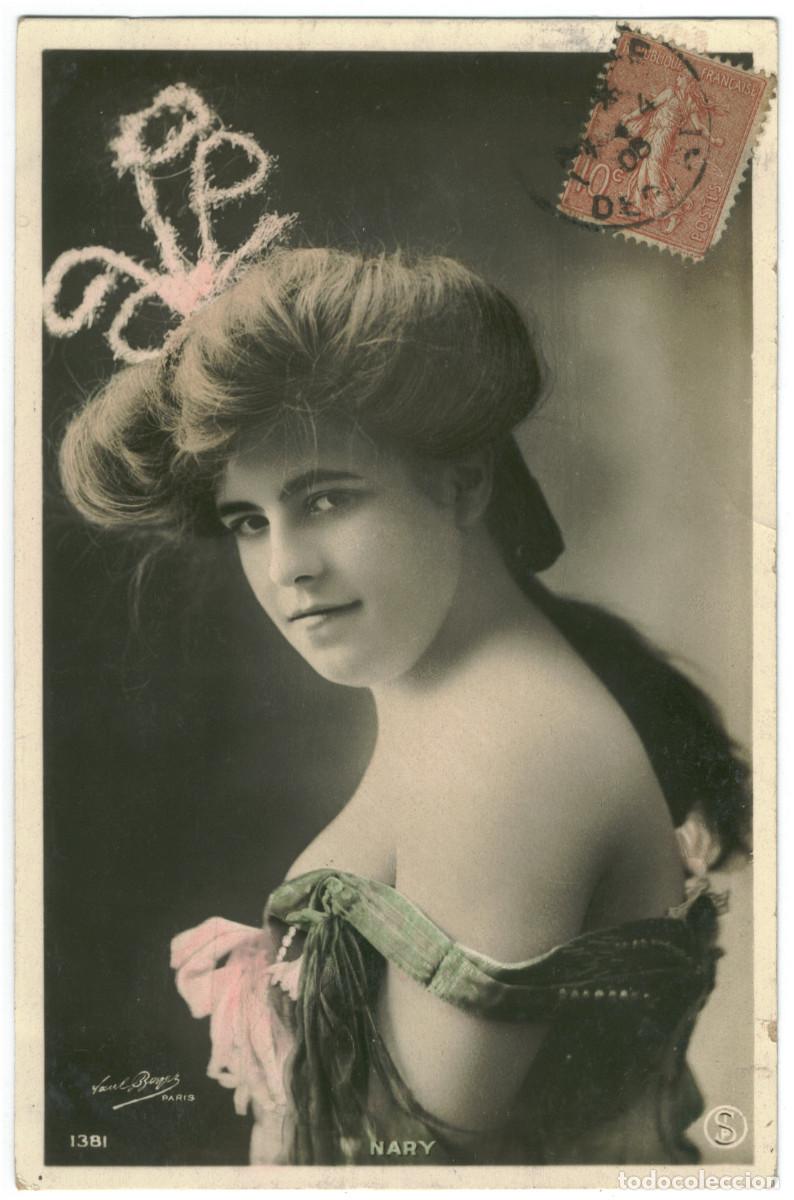 Postales: Actriz belle epoque NARY_SIP. 1381. Photo Paul Boyer