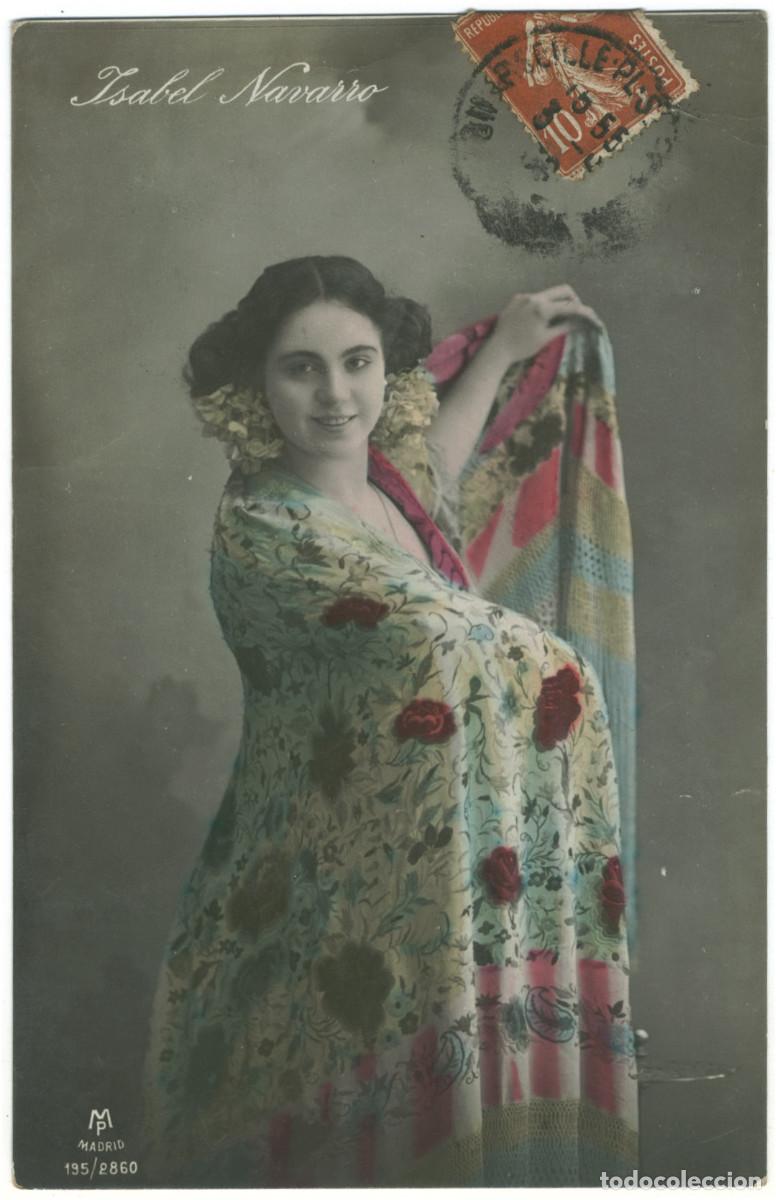 Postales: Actriz belle epoque NAVARRO, Isabel_MP. 195-2860