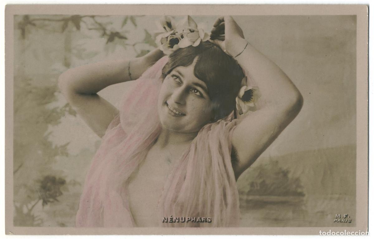Postales: Actriz belle epoque N&Eacute;NUPHARS_MF