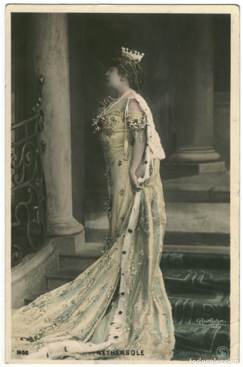Postales: Actriz belle epoque NETHERSOLE, Olga_SIP. 1452. Photo Reutlinger