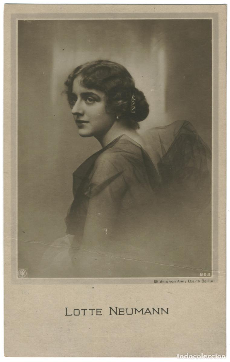 Postales: Actriz belle epoque NEUMANN, Lote_NPG Neue Photographische Gesellschaft (Berlin). 803. Anny Eberth