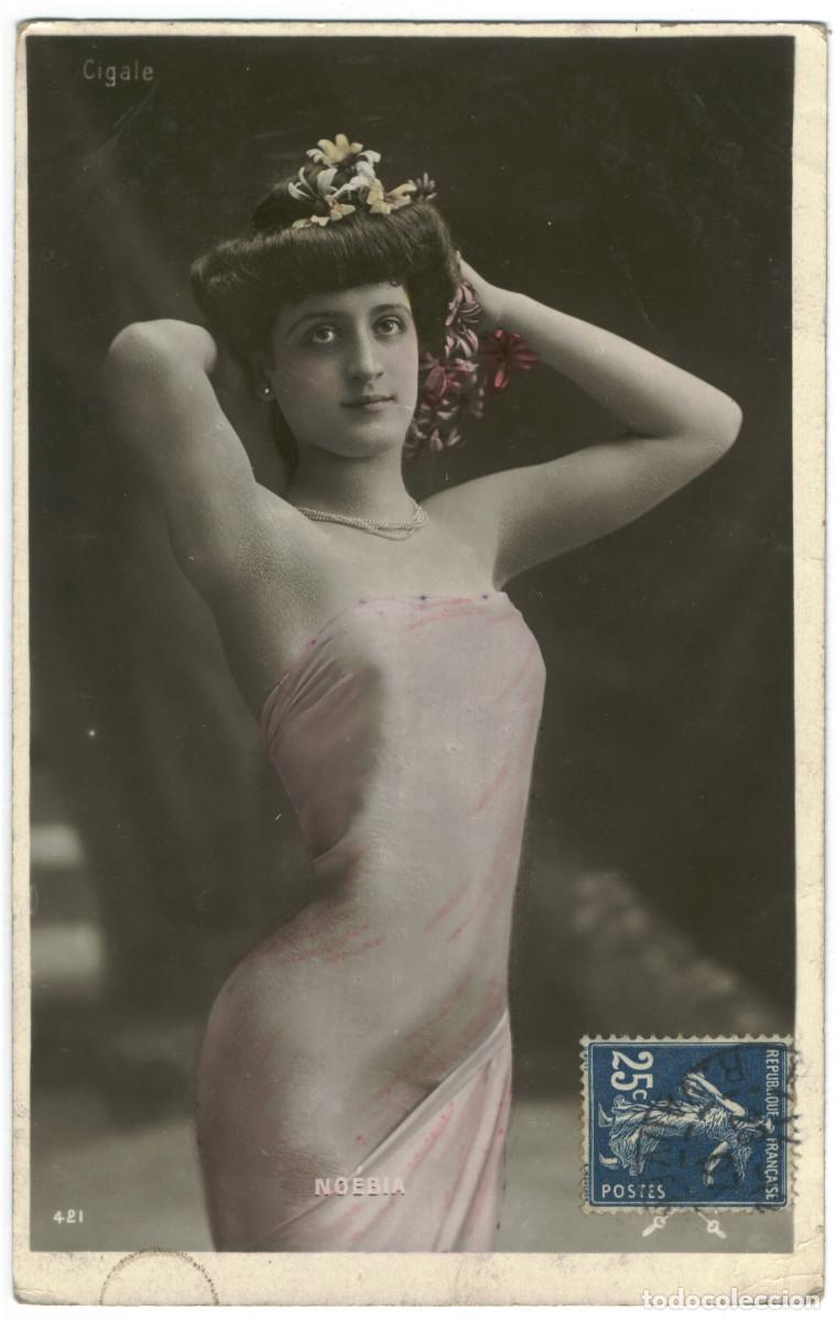 Postales: Actriz belle epoque NO&Eacute;BIA_EC. 421. Cigale