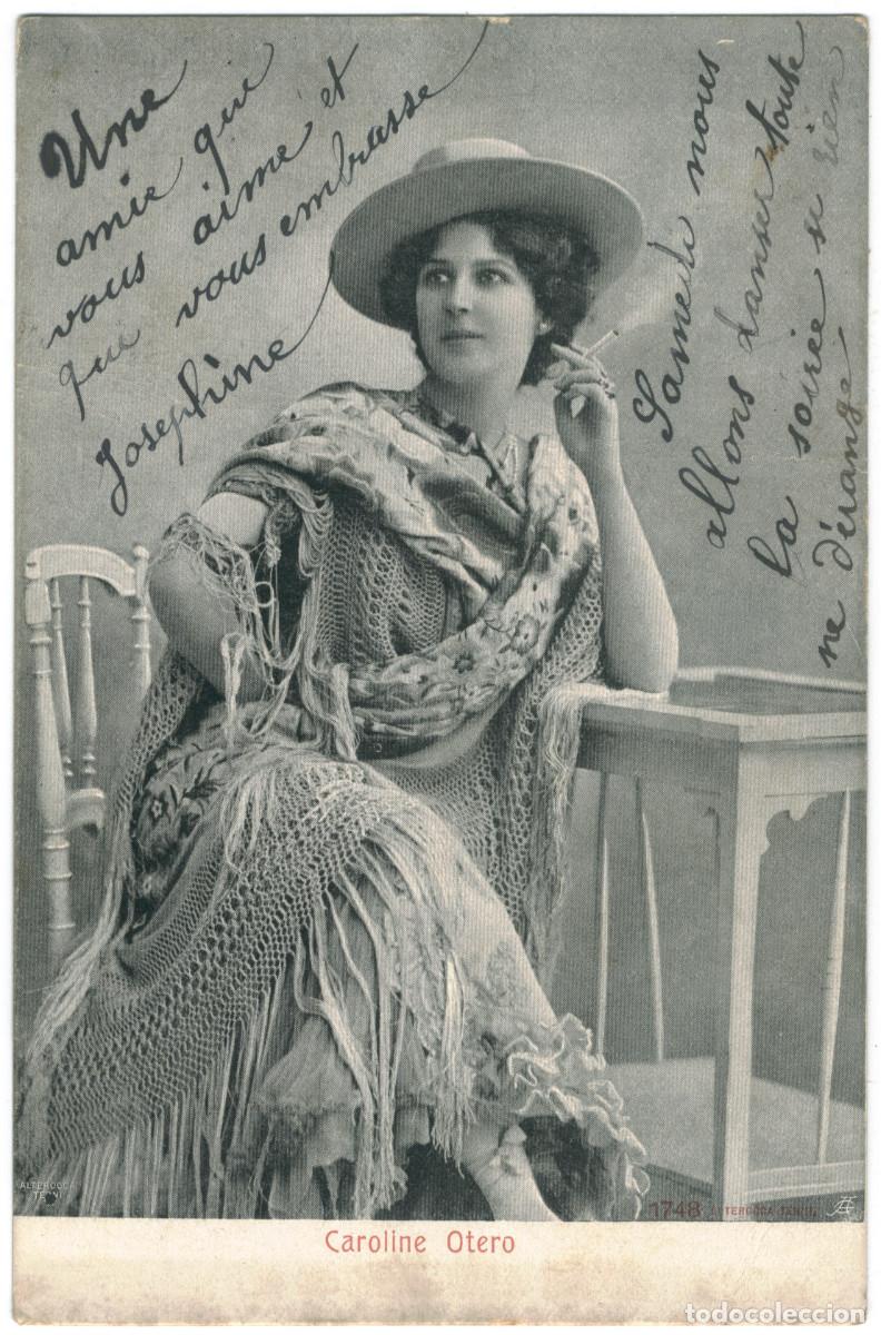 Postales: Actriz belle epoque OTERO, Carolina. 'La bella Otero'_Alterocca Terni. 1748 2
