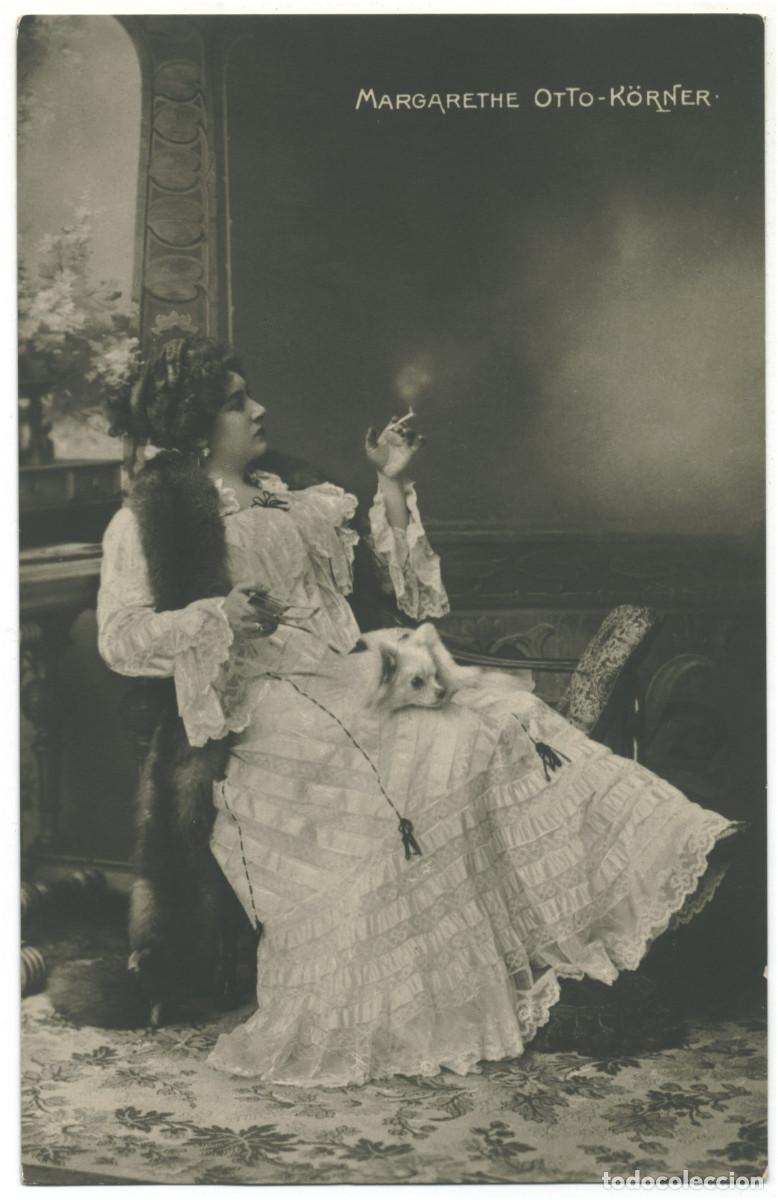 Postales: Actriz belle epoque OTTO-K&Ouml;RNER, Margarethe_M. Geilenfeld. 1356