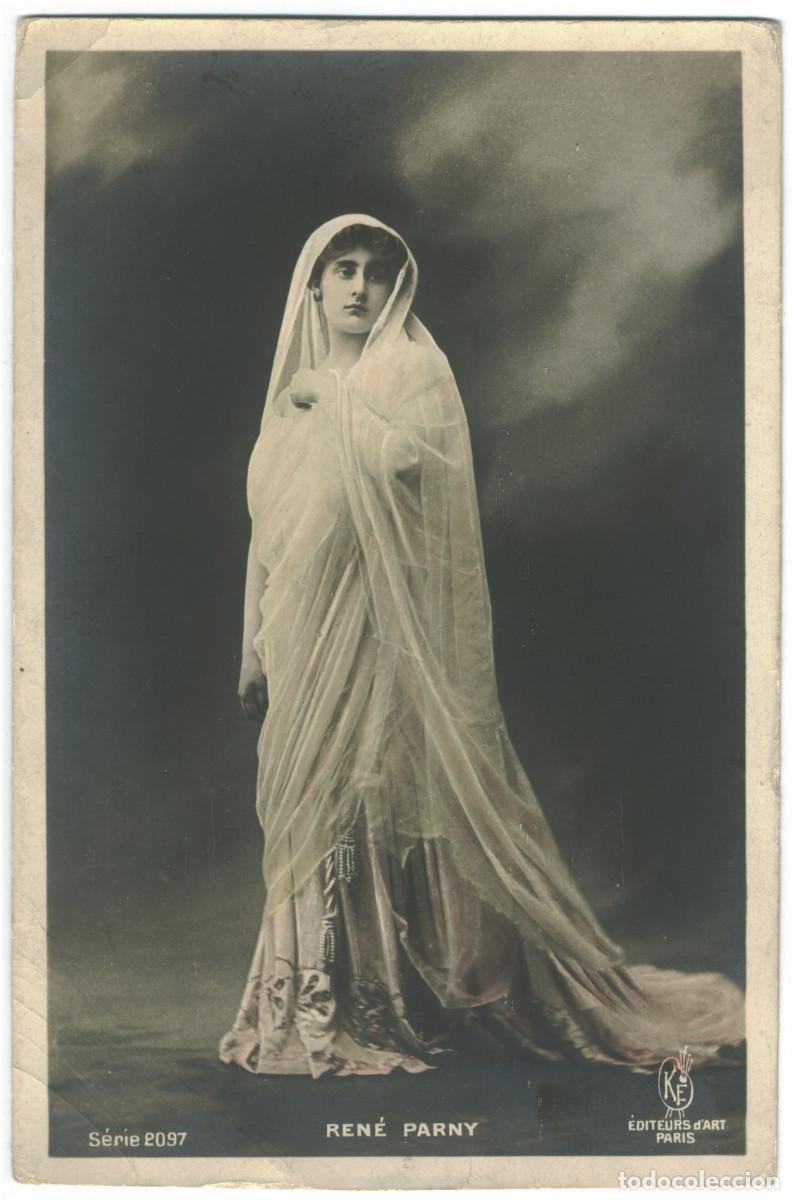 Postales: Actriz belle epoque PARNY, Ren&eacute;_KF. 2097