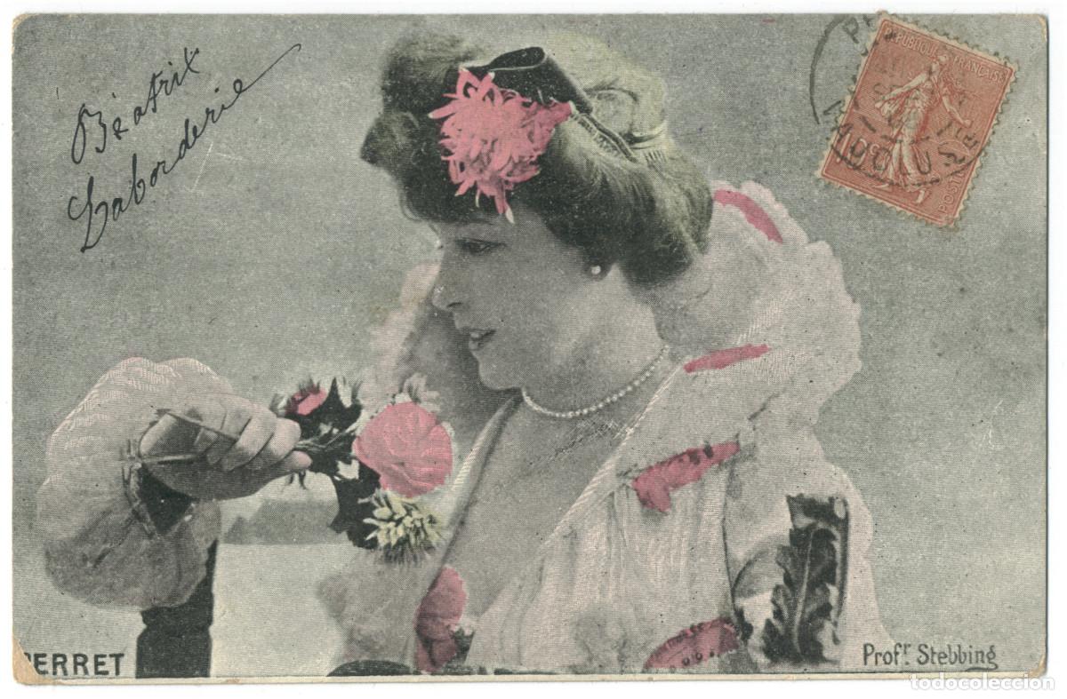 Postales: Actriz belle epoque PERRET_Sin datos. (&iacute;dem EP. XVIII -2). Photo Stebbing