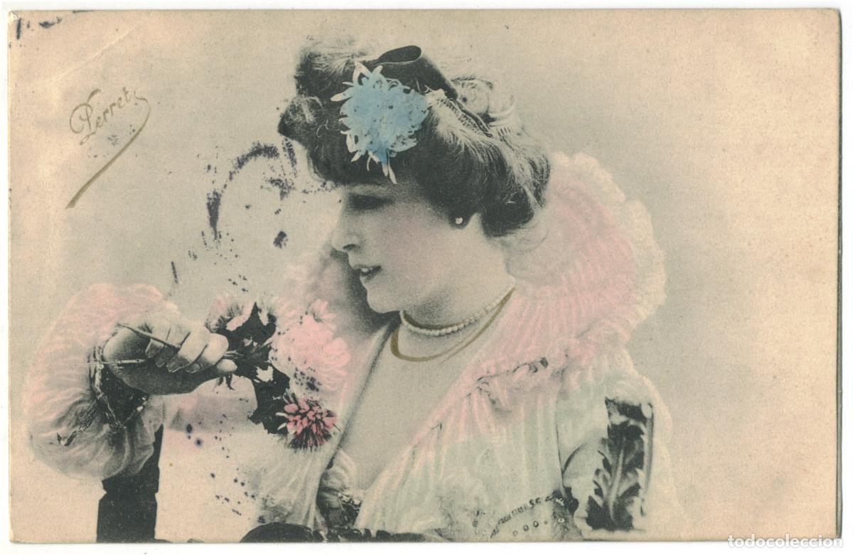 Postales: Actriz belle epoque PERRET_Sin datos. (&iacute;dem EP. XVIII -2). Photo Stebbing