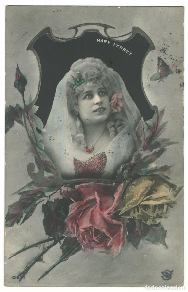Postales: Actriz belle epoque PERRET, Mary_SW. 521