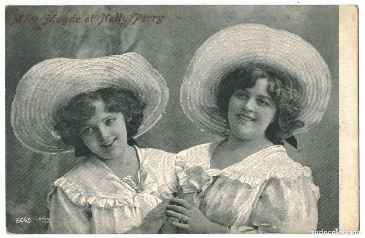 Postales: Actriz belle epoque PERRY, Magde & Nelly_Alterocca Terni. 5065