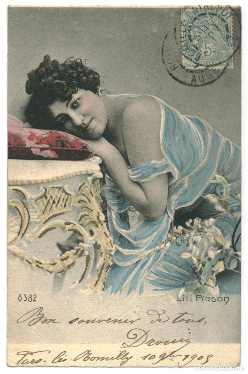 Postales: Actriz belle epoque PINSON, Lily_Sin datos. 6382