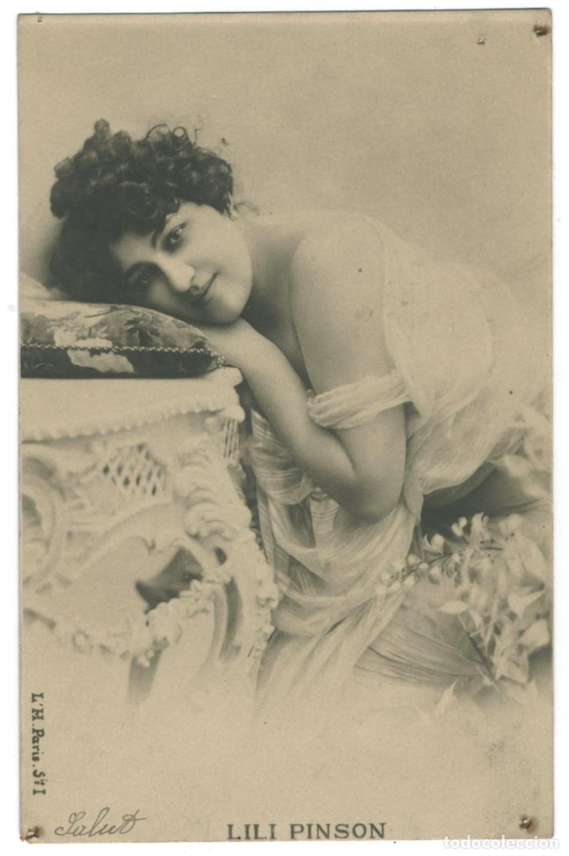 Postales: Actriz belle epoque PINSON, Lili_LH. 1