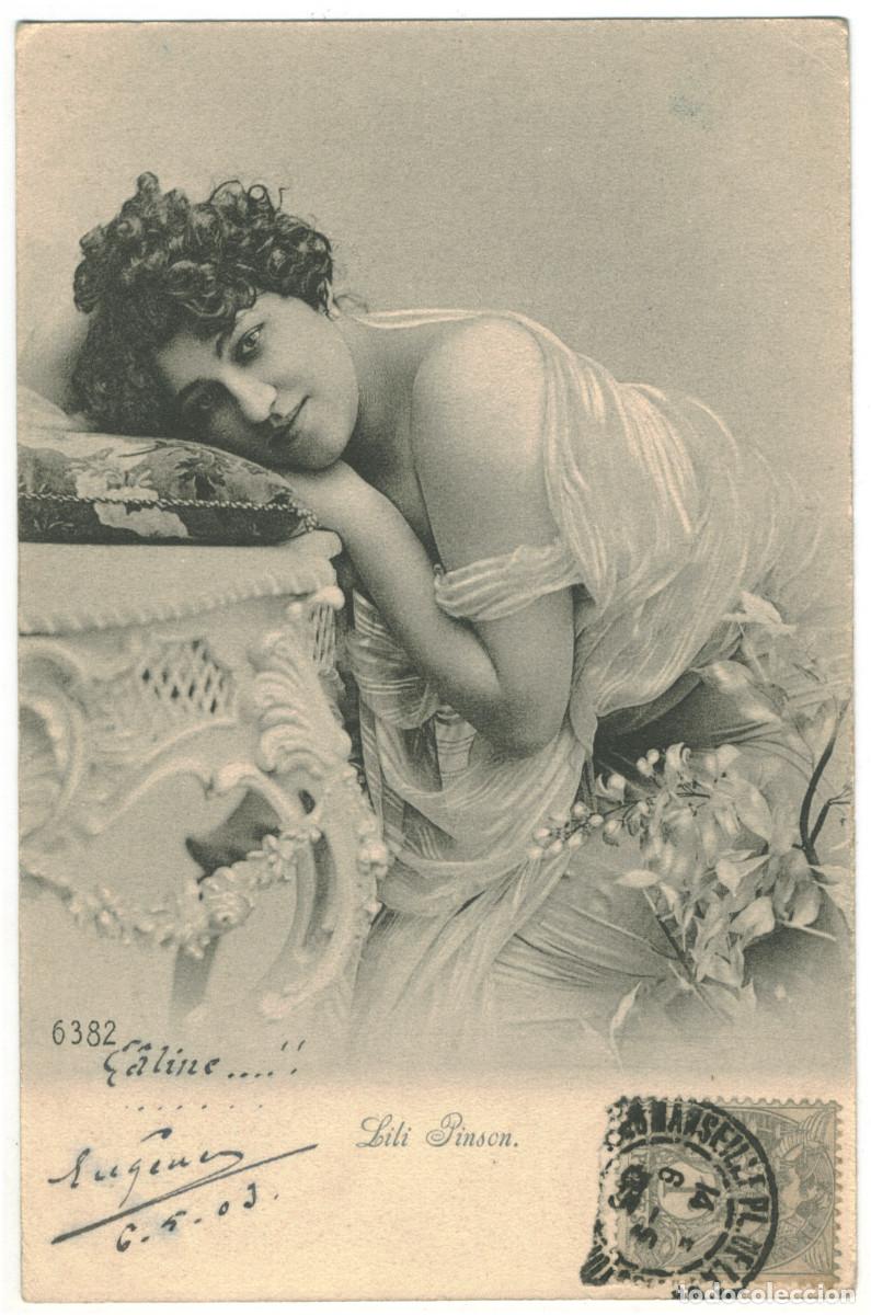 Postales: Actriz belle epoque PINSON, Lili_Sin datos. 6382