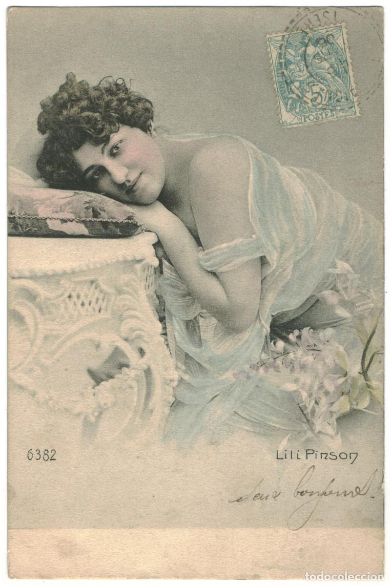 Postales: Actriz belle epoque PINSON, Lili_Sin datos. 6382
