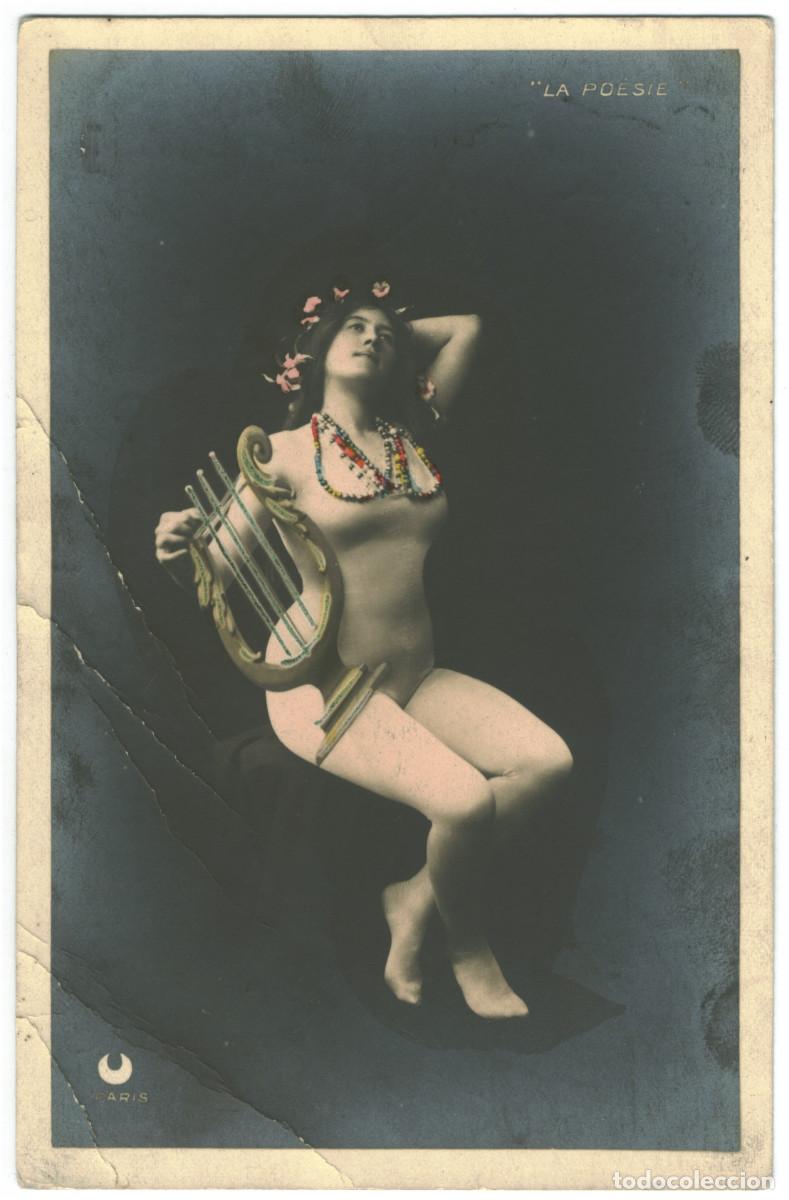 Postales: Actriz belle epoque PO&Eacute;SIE, La_Croissant. 3052