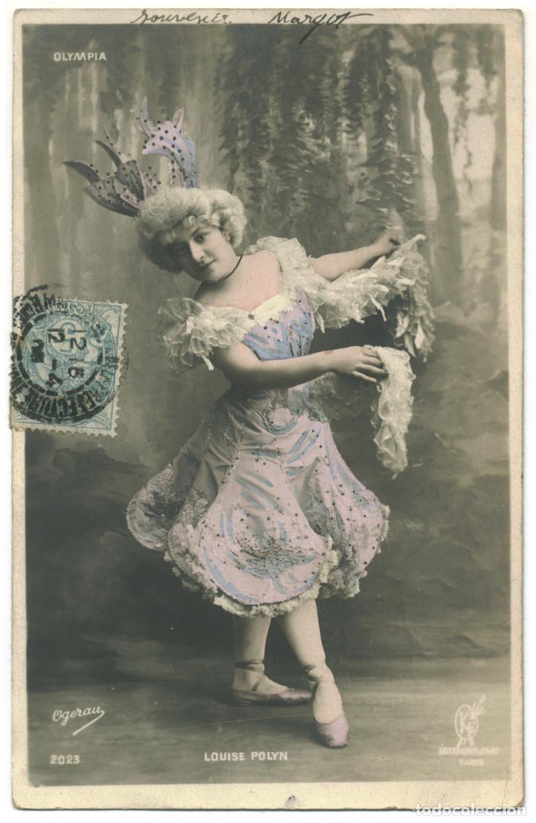 Cartes Postales: Actriz belle epoque POLYN, Louise_KF. 2023. Olympia. Photo Ogerau
