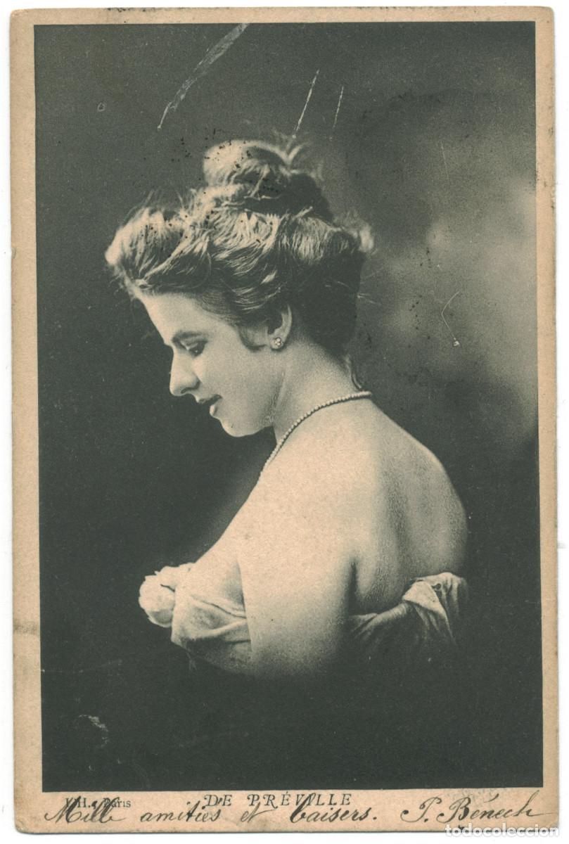 Postales: Actriz belle epoque PR&Eacute;VILLE, de_LH