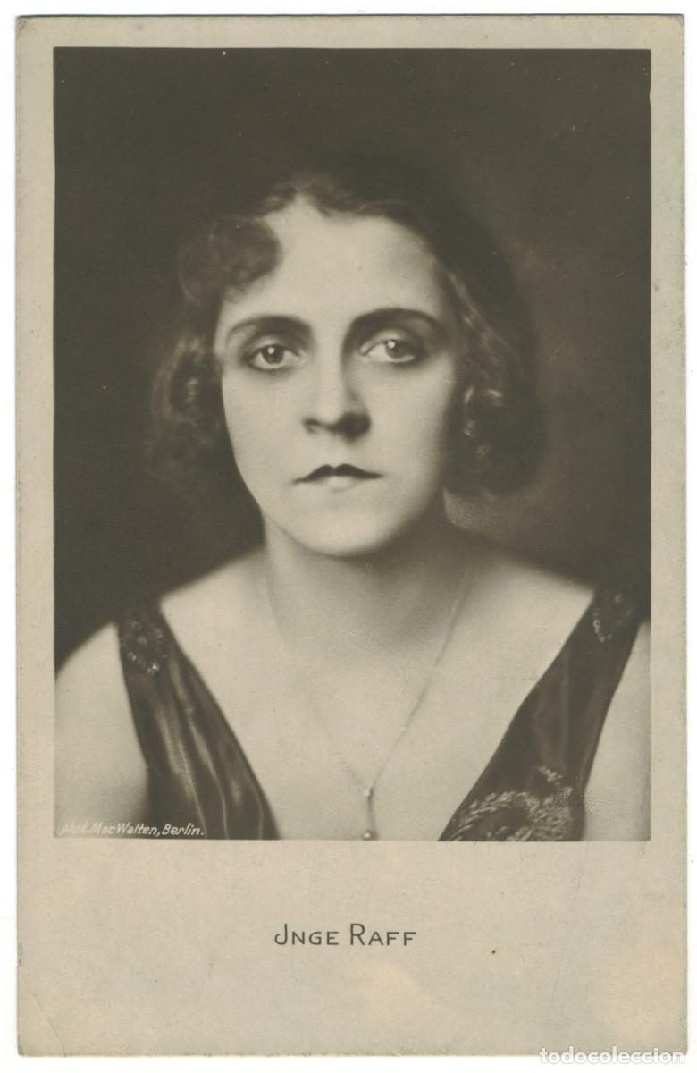 Postales: Actriz belle epoque RAFF, Jnge_Sin datos. Photo MacWalten