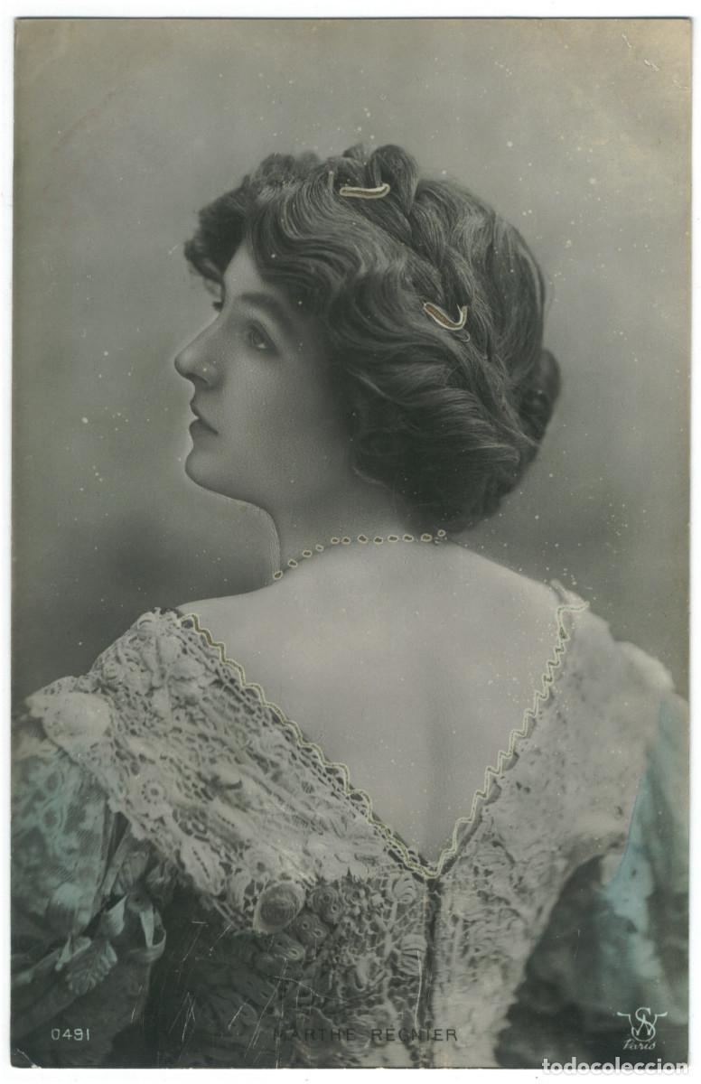 Postales: Actriz belle epoque R&Eacute;GNIER, Marthe_SW. 491