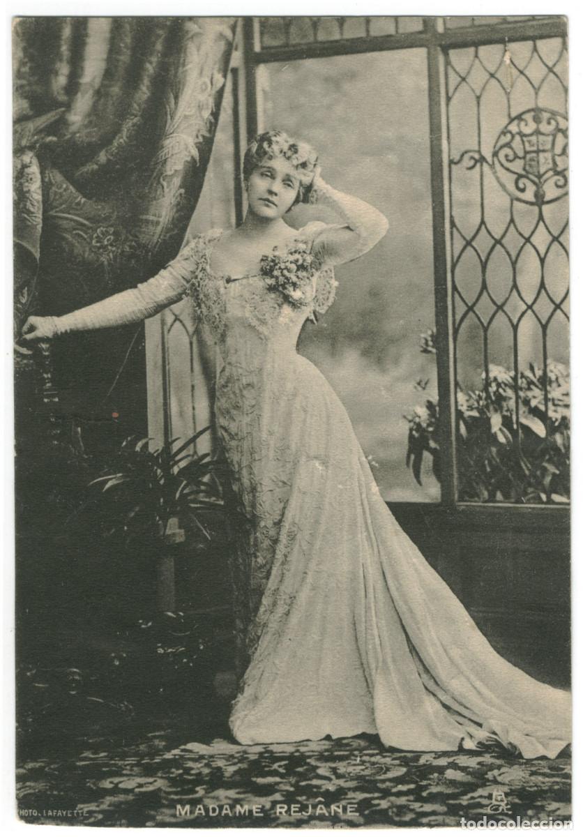 Postales: Actriz belle epoque R&Eacute;JANE-POREL, M. (Gabrielle REJU)_Raphael Tuck. Photo Lafayette
