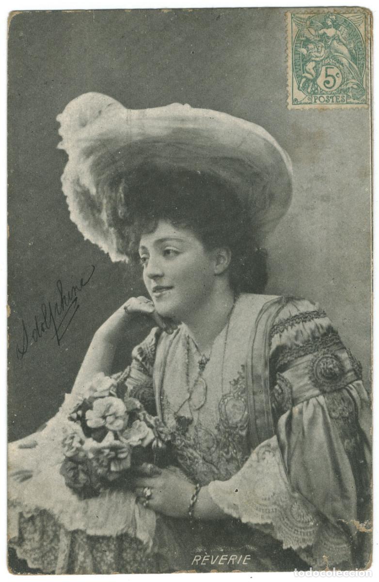 Postales: Actriz belle epoque REVERIE_Sin datos