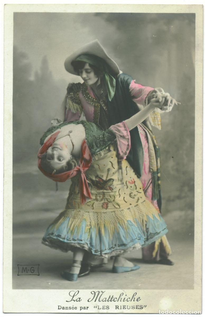 Postales: Actriz belle epoque RIEUSES, Les_MG. La Mattchiche