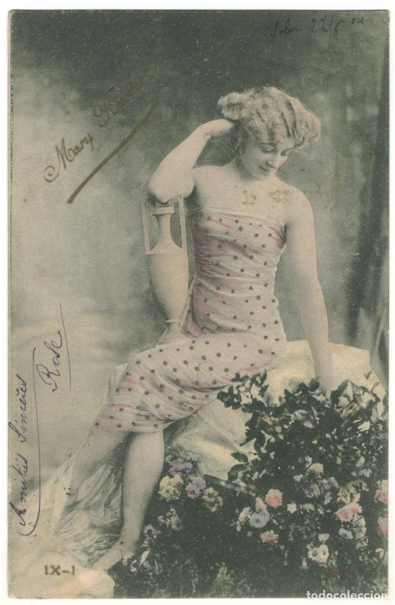 Postales: Actriz belle epoque ROESLER, Mary_EP. IX-1
