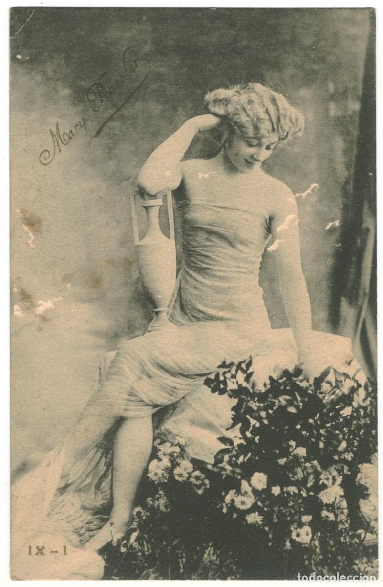 Postales: Actriz belle epoque ROESLER, Mary_EP. IX-1