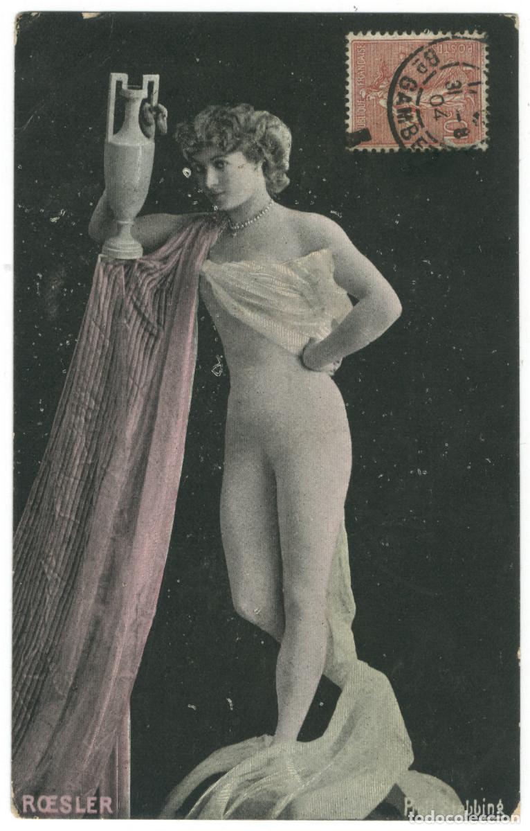Postales: Serie 2 Postales Actriz belle epoque ROESLER, Mary_&Eacute;toile. 808-2 y Sin datos. Photo Stebbing
