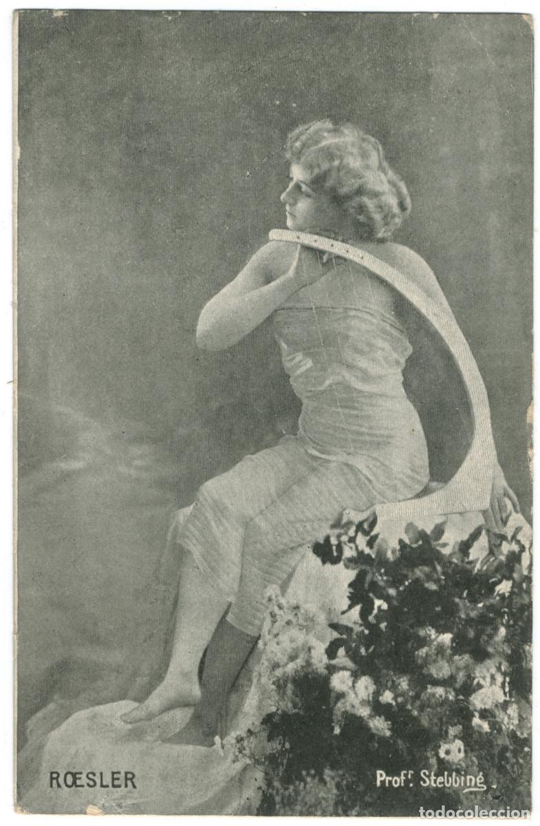 Postales: Actriz belle epoque ROESLER, Mary_Sin datos Photo Stebbing