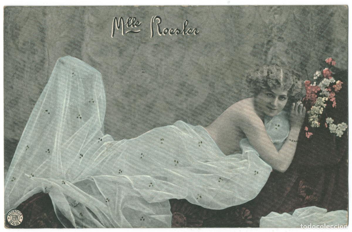 Postales: Serie 3 Postales Actriz belle epoque ROESLER, Mary_Alterocca Terni. 2475 y 2491 / EP. X-5
