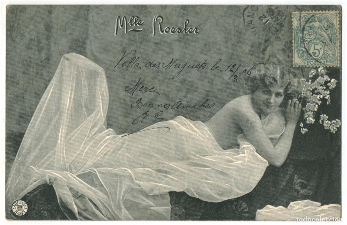 Postales: Actriz belle epoque ROESLER, Mary_Alterocca Terni. 2491