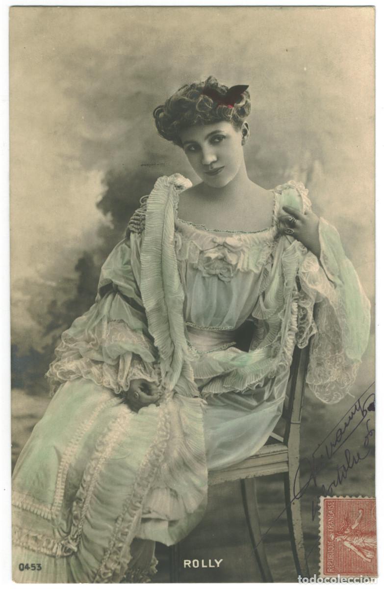 Postales: Actriz belle epoque ROLLY, Jeanne_SW. 453