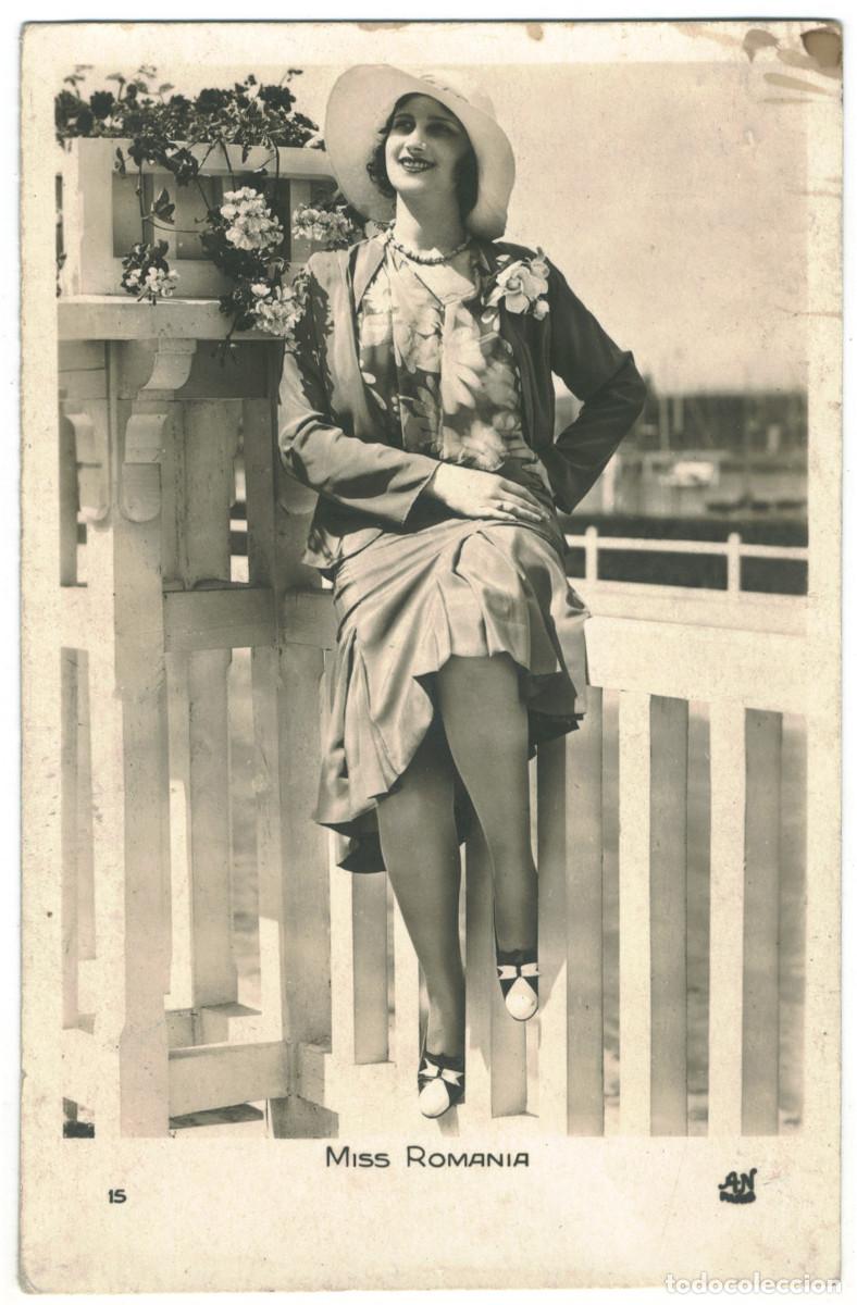 Postales: Actriz belle epoque ROMANIA, Miss_AN. 15