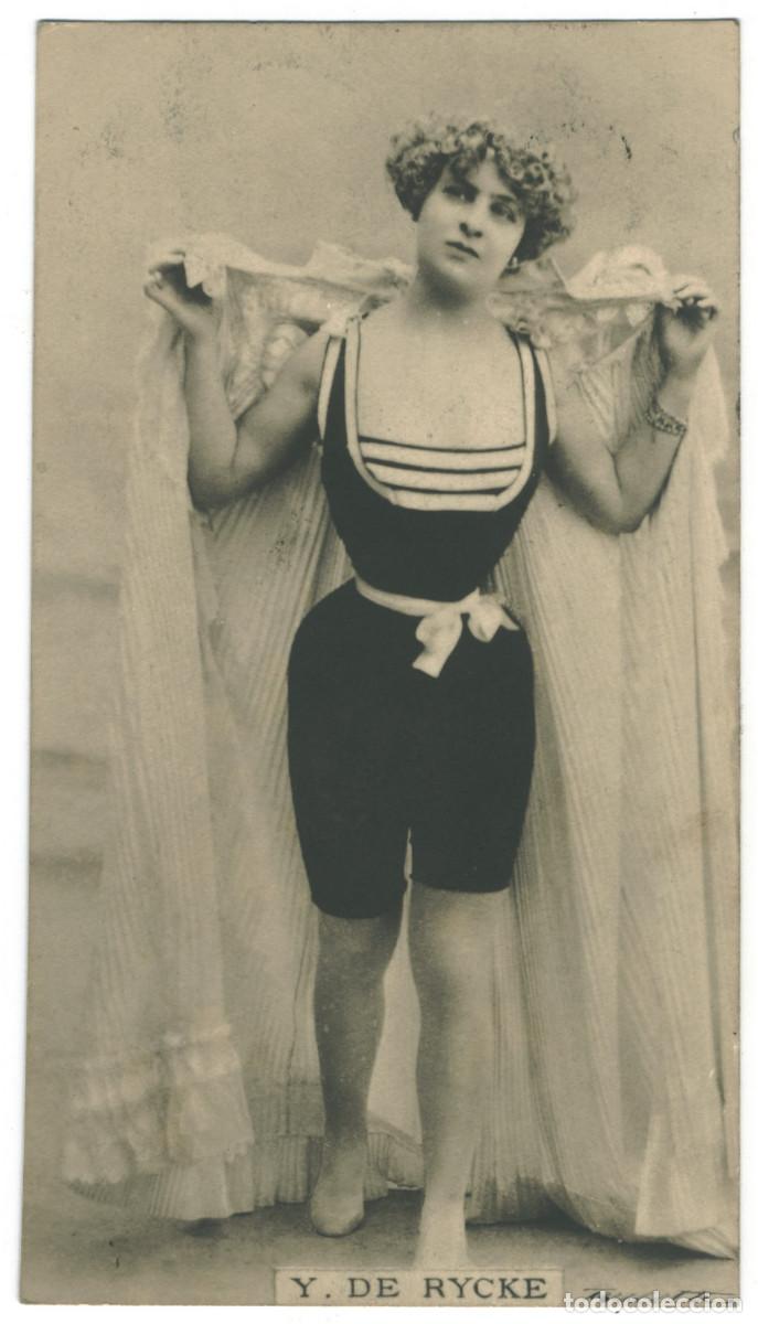Postales: Serie 2 Postales Actriz belle epoque RICKE, Y. de_RPH. 5118. Photo Stebbing y Sin datos. Bookmark