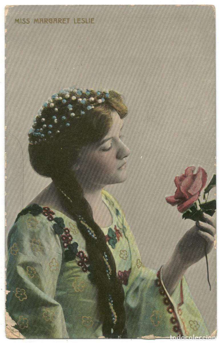 Postales: Actriz belle epoque LESLIE, Margaret_Bakfort. 2007