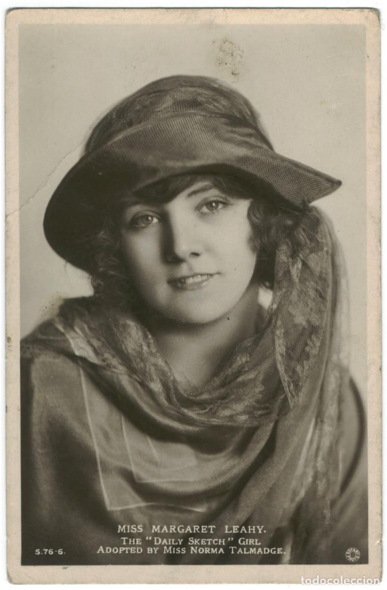 Postales: Actriz LEAHY, Margaret. Daily Sketch Girl adopted by Miss Norma Talmadge_Rotary; S 76-6