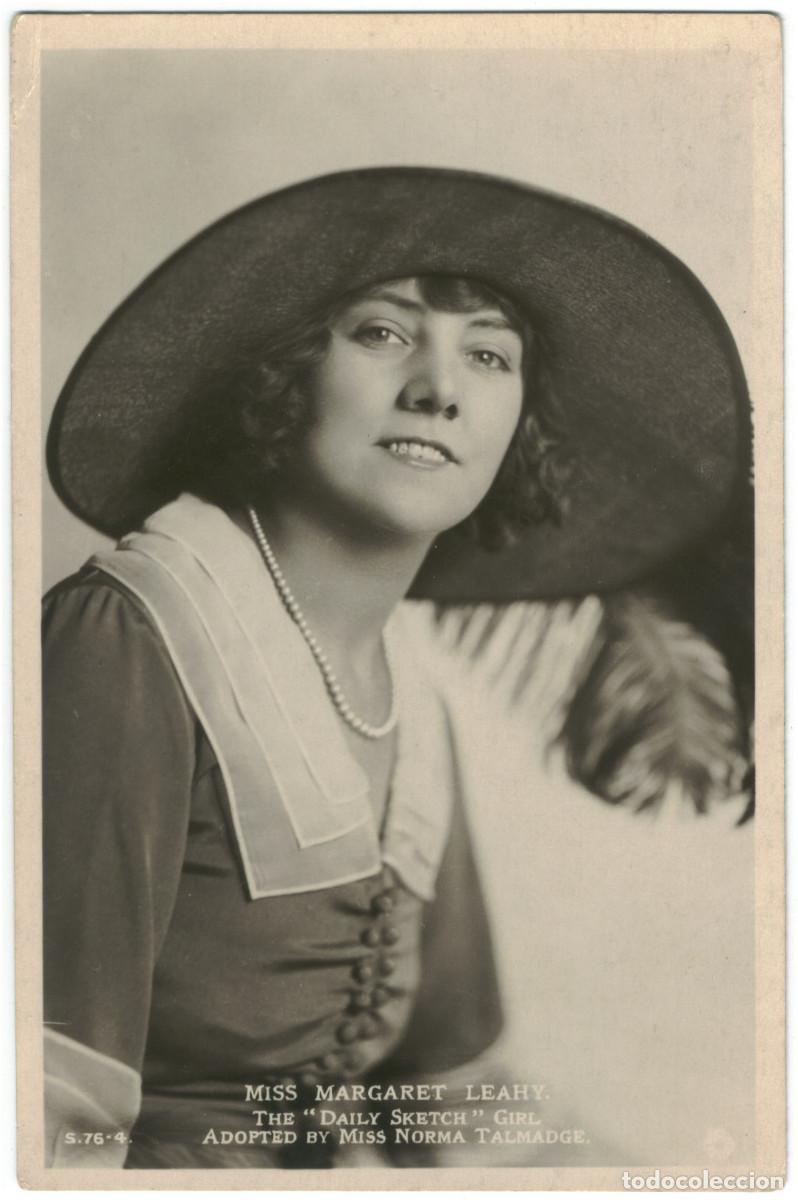 Postales: Actriz LEAHY, Margaret_Rotary. S 76-4. The Daily Sketch Girl adopted by Miss Norma Talmadge
