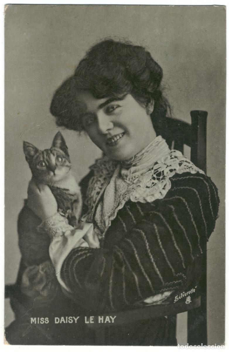 Postales: Actriz HAY, Daisy Le_Raphael Tuck Sylverette (Celebrities of the Stage; 1294)